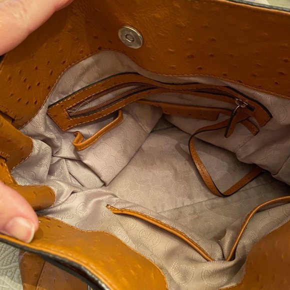 Michael Kors Faux Ostrich Bag - Picture 4 of 5